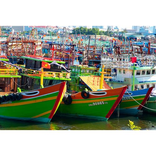 Norring, Tom 아티스트의 Vietnam-Danang fishing harbor작품입니다.